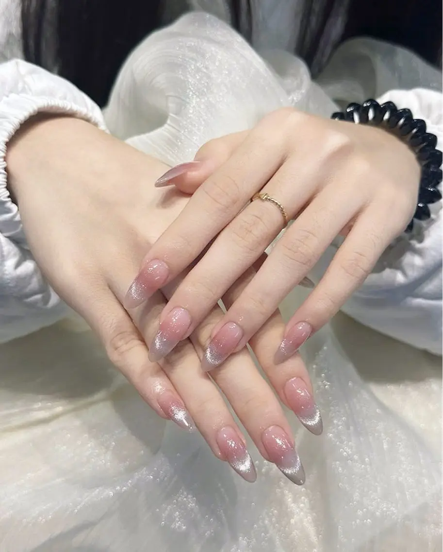 ネイル チークネイル 桜ネイル 長さ出し フットネイル ジェルネイル ハンドネイル Maika's nailのネイルデザイン