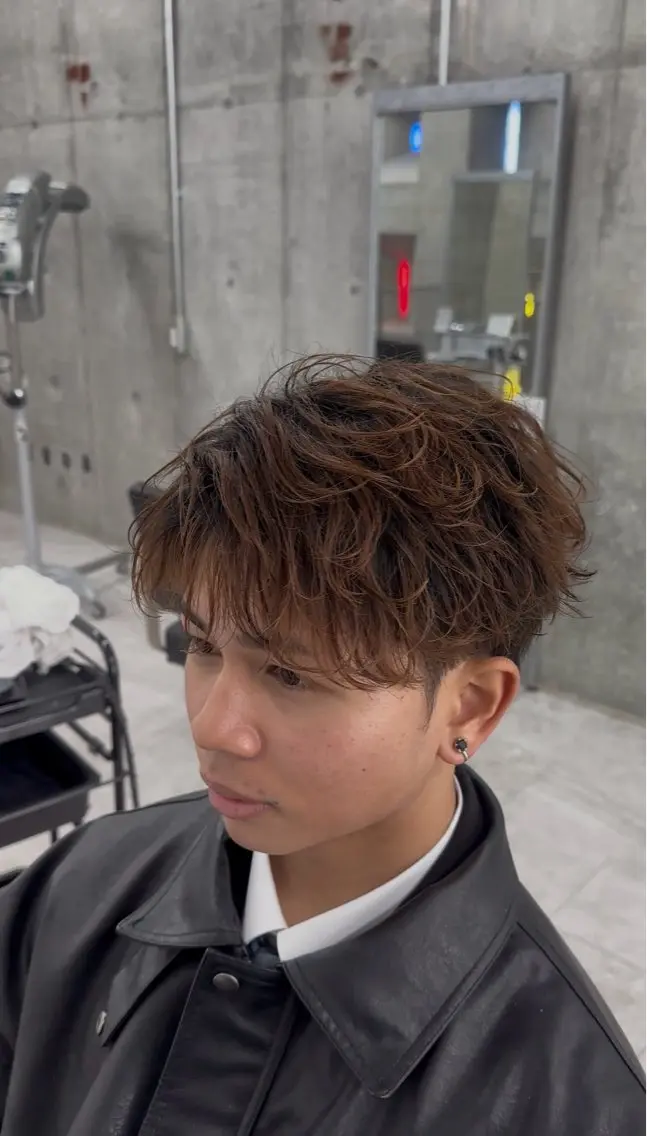 ショート メンズ カット 川又 龍吾のヘアスタイル