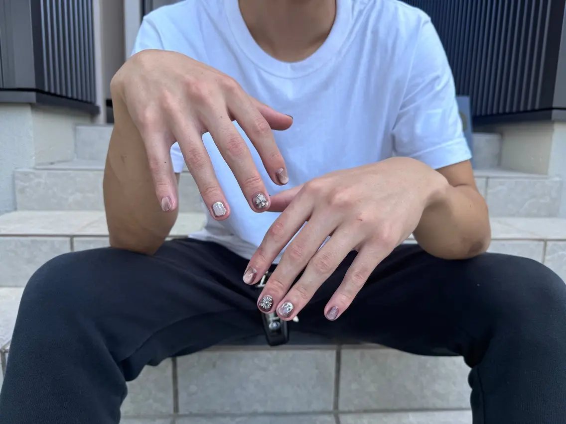 メンズ ネイル メンズネイル popo nailのネイルデザイン