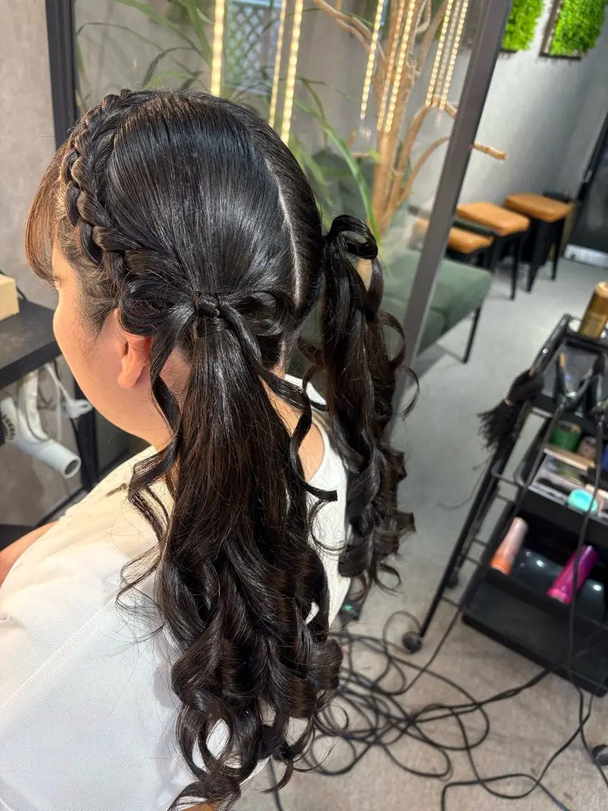 ヘアアレンジ ヘアメイク スーのヘアスタイル