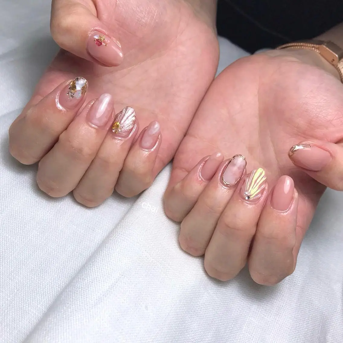 ネイル ハンドネイル chai nail _ai📍鶴橋のマツエク・マツパデザイン