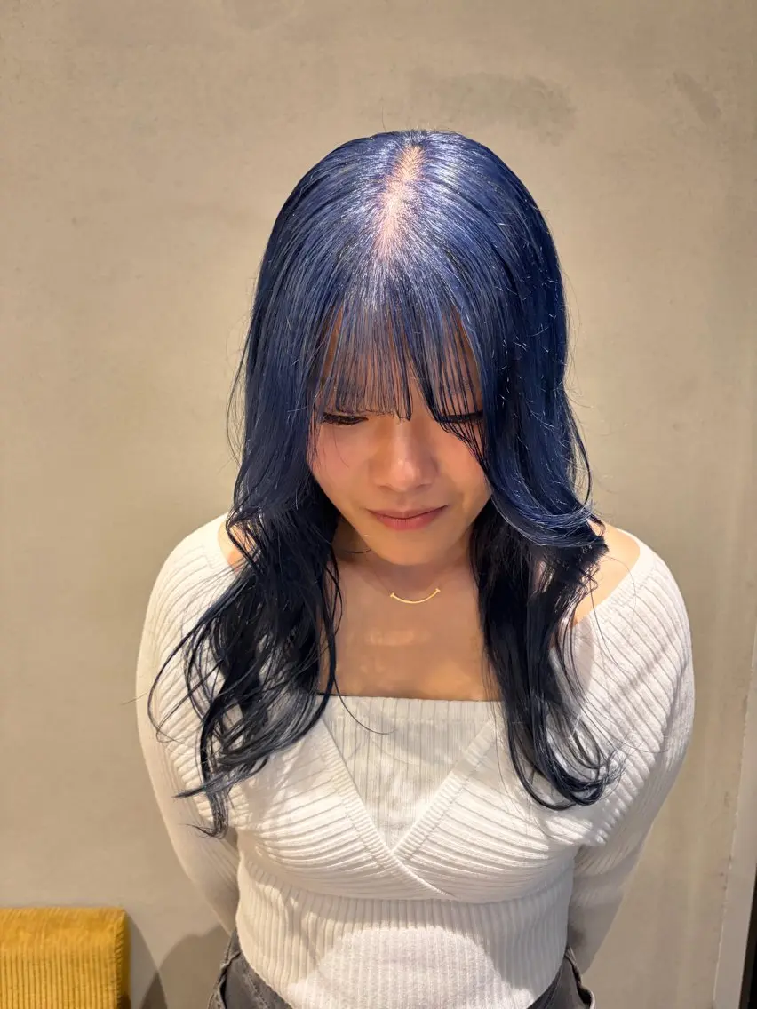 ロング カラー ヘアカラー Canna kotoriのヘアスタイル