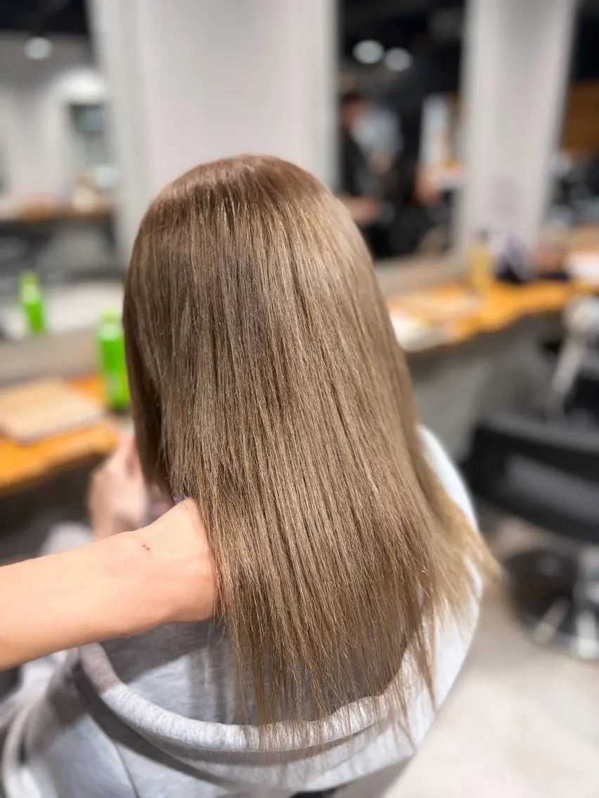 セミロング カラー ヘアカラー トリートメント ✨川越ブリーチ特化✨ Yumaのヘアスタイル