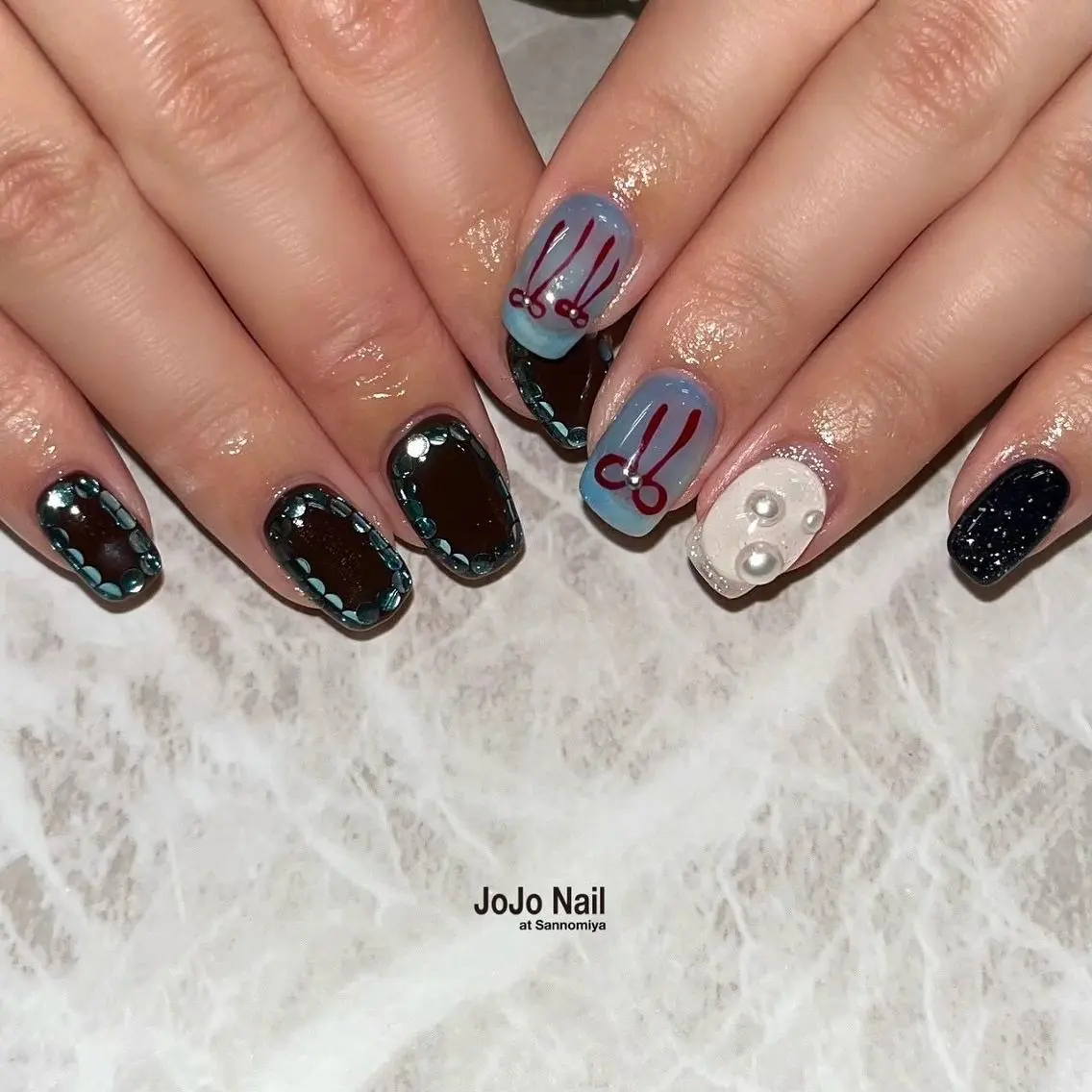 ネイル ハンドネイル JOJO Nail Sannomiyaのネイルデザイン