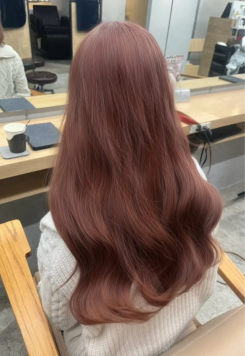 ロング カラー ヘアカラー トリートメント ヘアセット Libero / Hisaのヘアスタイル