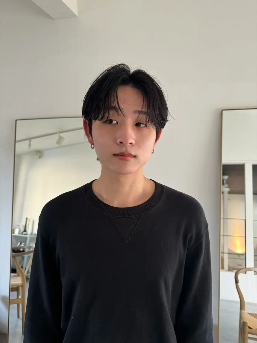 メンズ カットモデル募集中 東城雄伍のヘアスタイル