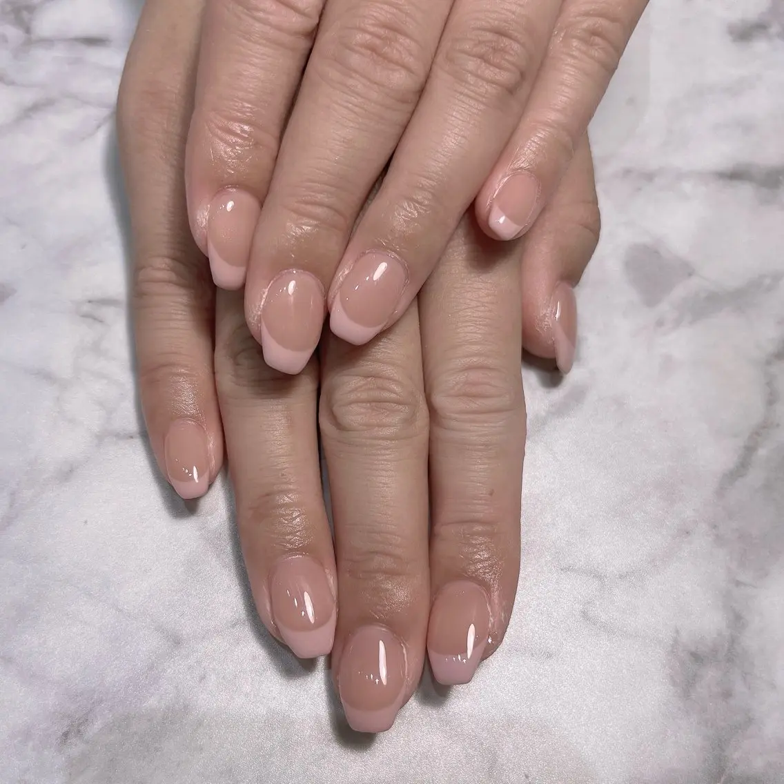 ネイル フレンチネイル 十色 Saoriのネイルデザイン