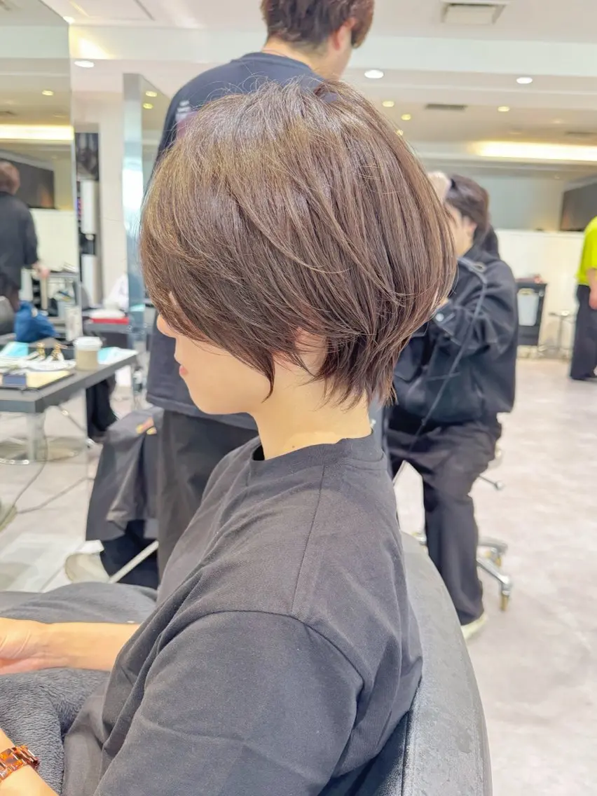 ショート お悩み解決ひし形 ショート✂️　イガワのヘアスタイル
