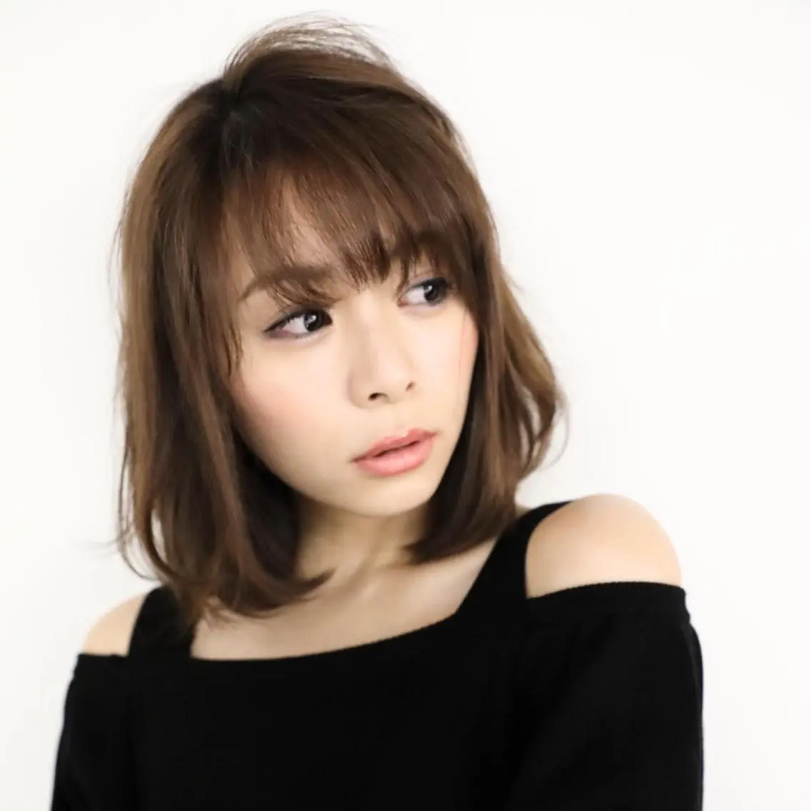 カラー ミディアム ブラウンカラー 透明感カラー ボブ レイヤーカット 似合わせカット カット ヘアカラー Endearing 銀座/レイヤーカットのヘアスタイル