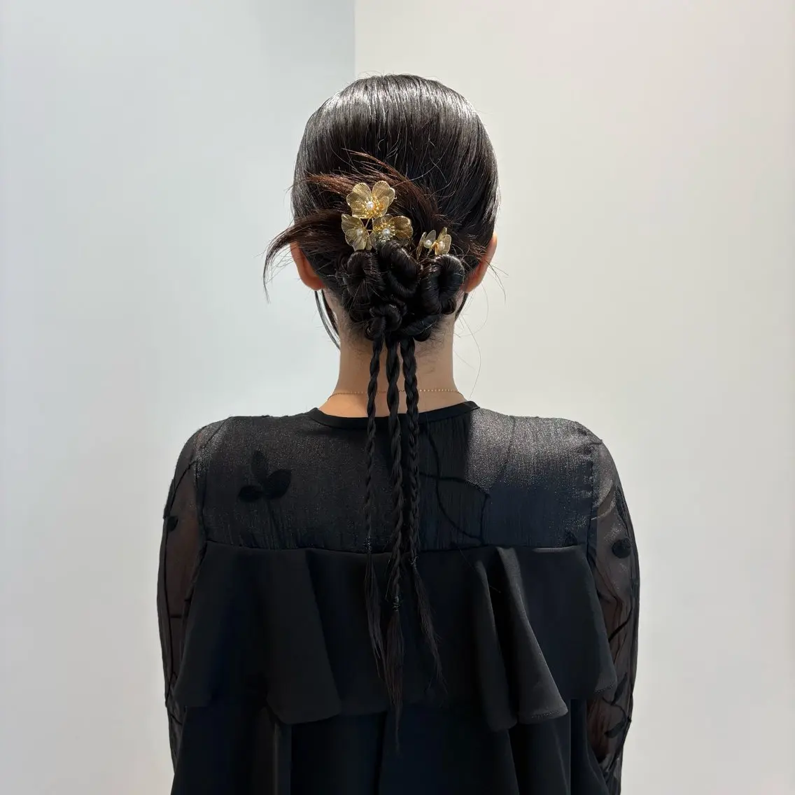 ロング ヘアアレンジ 三つ編み ロング パ ルのヘアスタイル