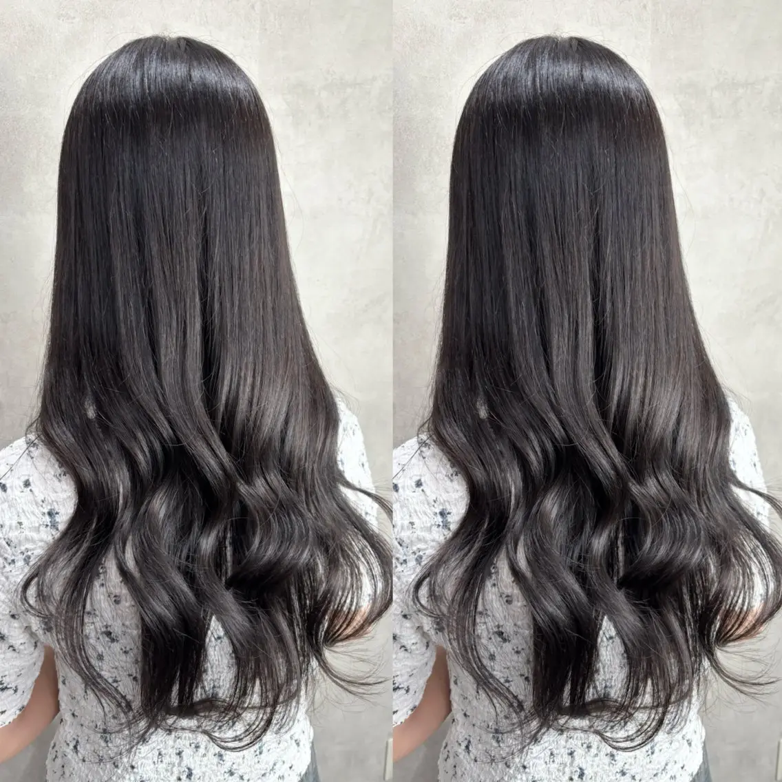 ロング カラー ブリーチ ダブルカラー ラベンダーカラー ラベンダーグレー ブリーチなしカラー ヘアカラー Rin♡透明感ピンク 🎀白肌ラベンダーのヘアスタイル