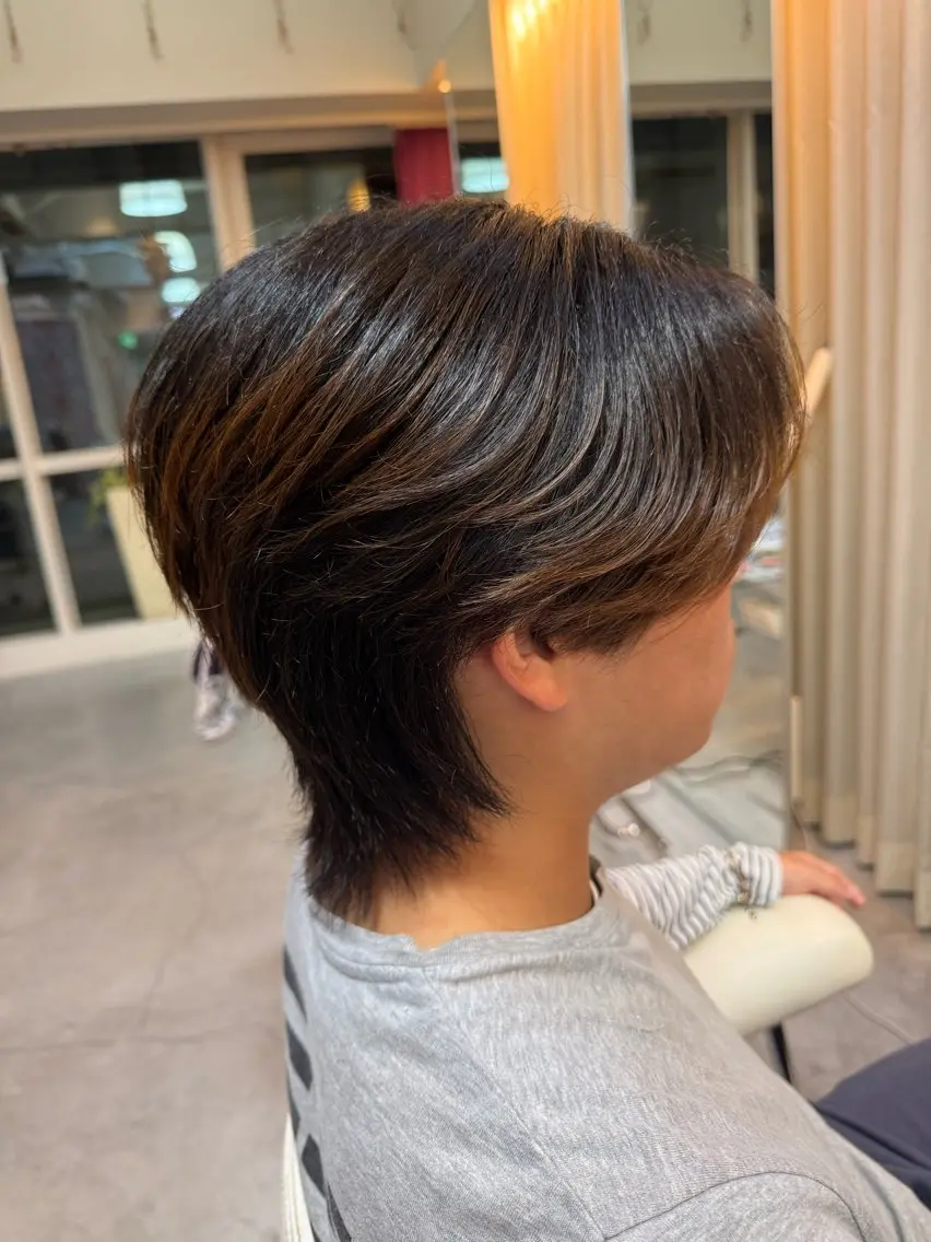 メンズ カット 岩佐 優之心のヘアスタイル