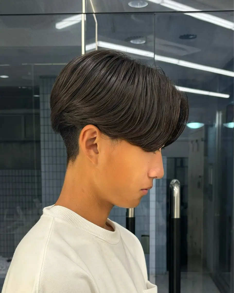 ニュアンスパーマ【毛流れパーマ】＋メンズカット＋トリートメントの写真