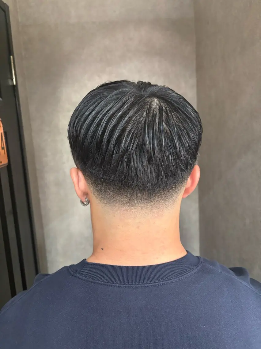 ショート メンズ フェードカット スキンフェード 櫛田 裕太のヘアスタイル