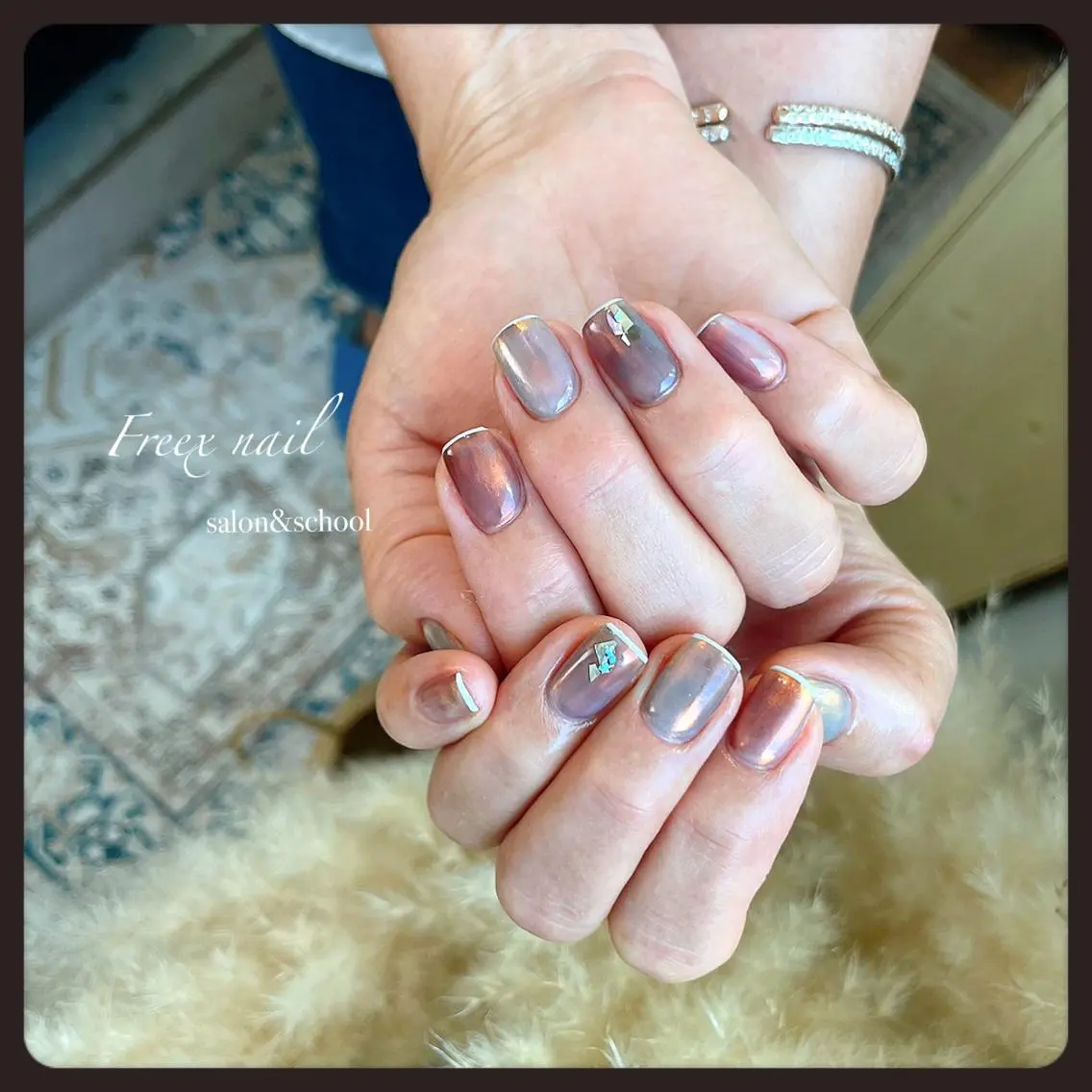 ネイル ハンドネイル ハンドケア freex nail /ニュアンス/個性派のネイルデザイン