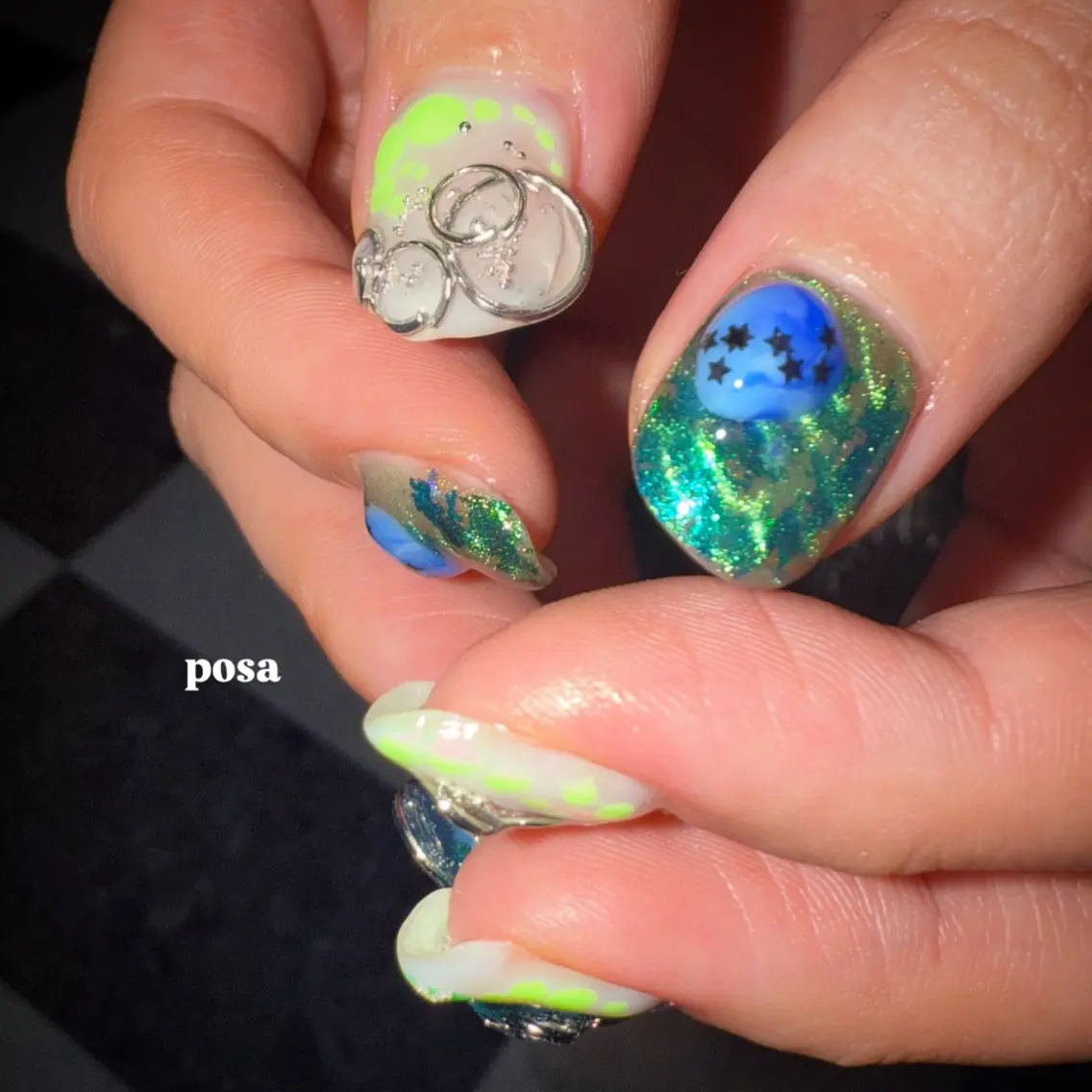ネイル アートネイル ニュアンスネイル シンプルネイル ハンドネイル posa nail モエミのネイルデザイン