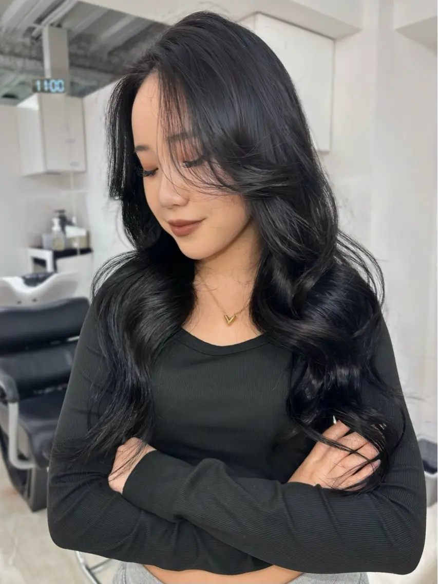 カラー ヘアカラー YOLO 渋谷 nanamiのヘアスタイル