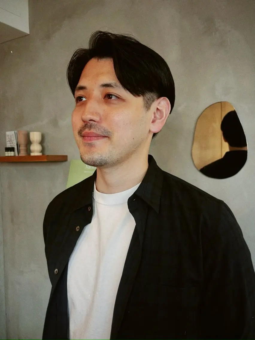 ショート メンズ カット ヘッドスパ 大人メンズショート/ ナチュラルヘア/福田のヘアスタイル