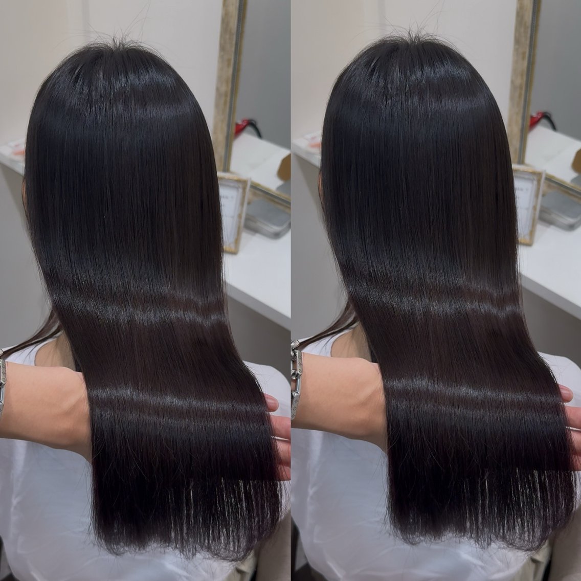 ロング カット 縮毛矯正 トリートメント 縮毛矯正\髪質改善 🫧拓都のヘアスタイル
