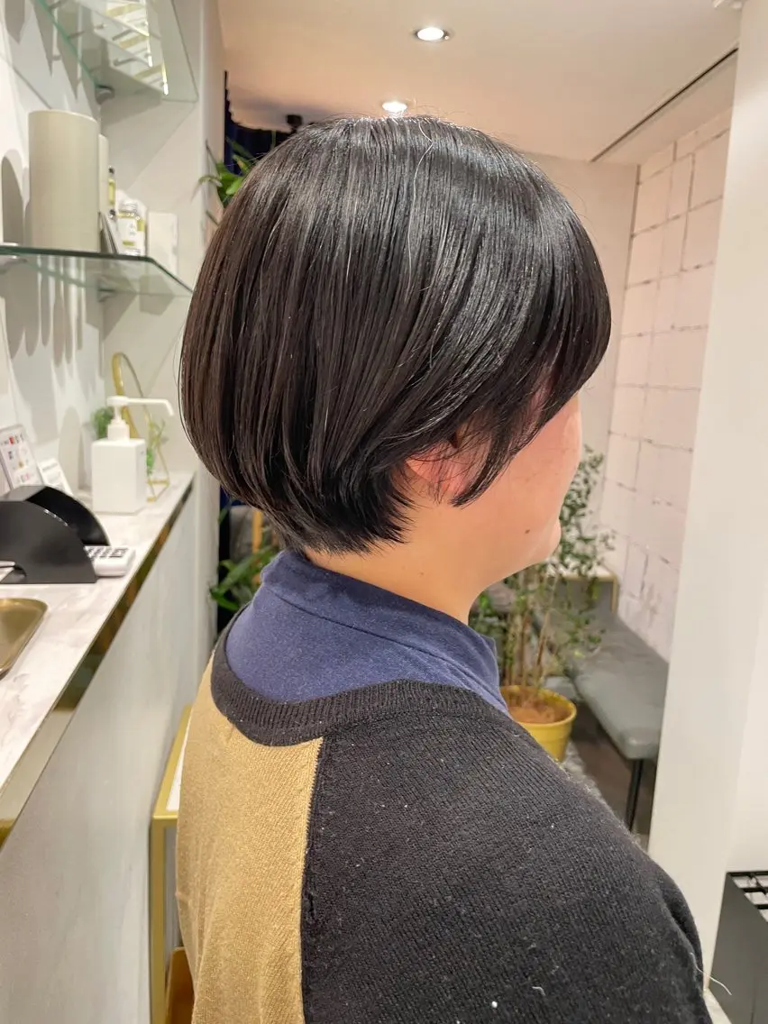 ショート 丸みショート ショートヘア 伊藤 まみのヘアスタイル