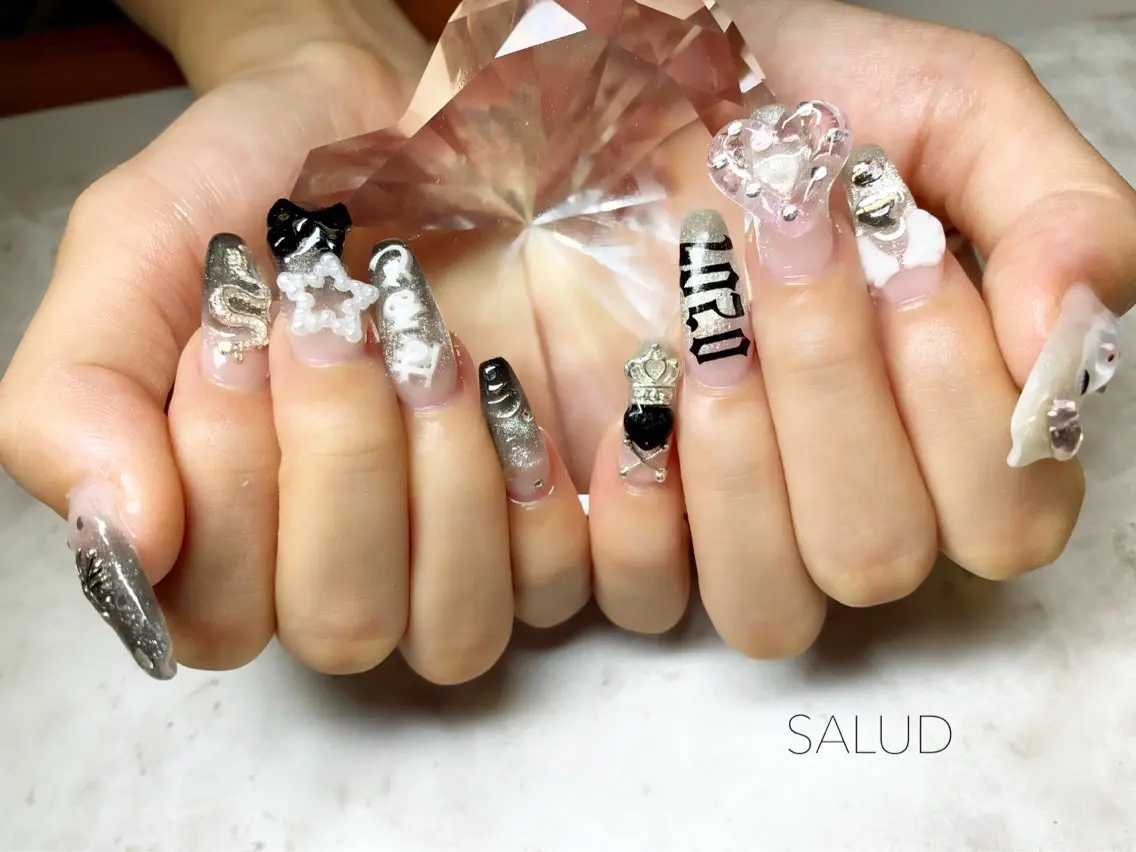 ネイル ハンドネイル Nail Salon SALUDのネイルデザイン