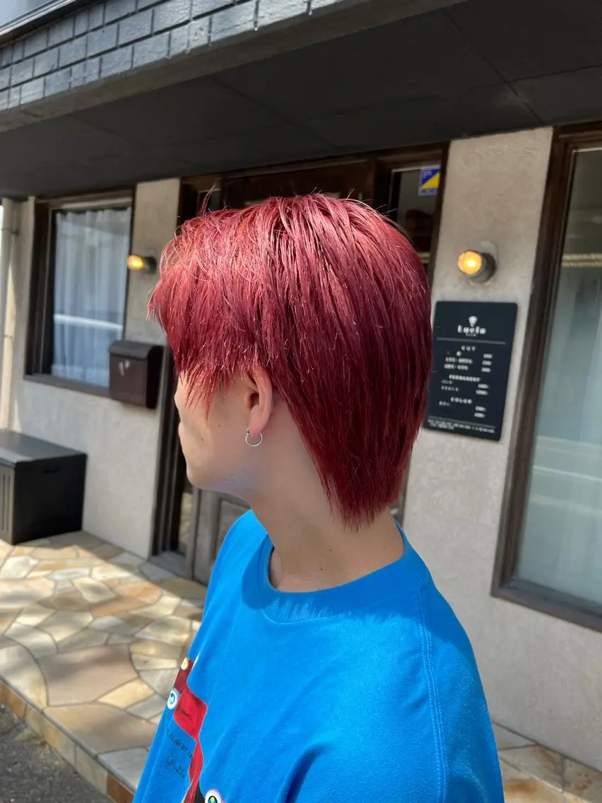 ショート カラー ヘアカラー 有澤 茉唯のマツエク・マツパデザイン