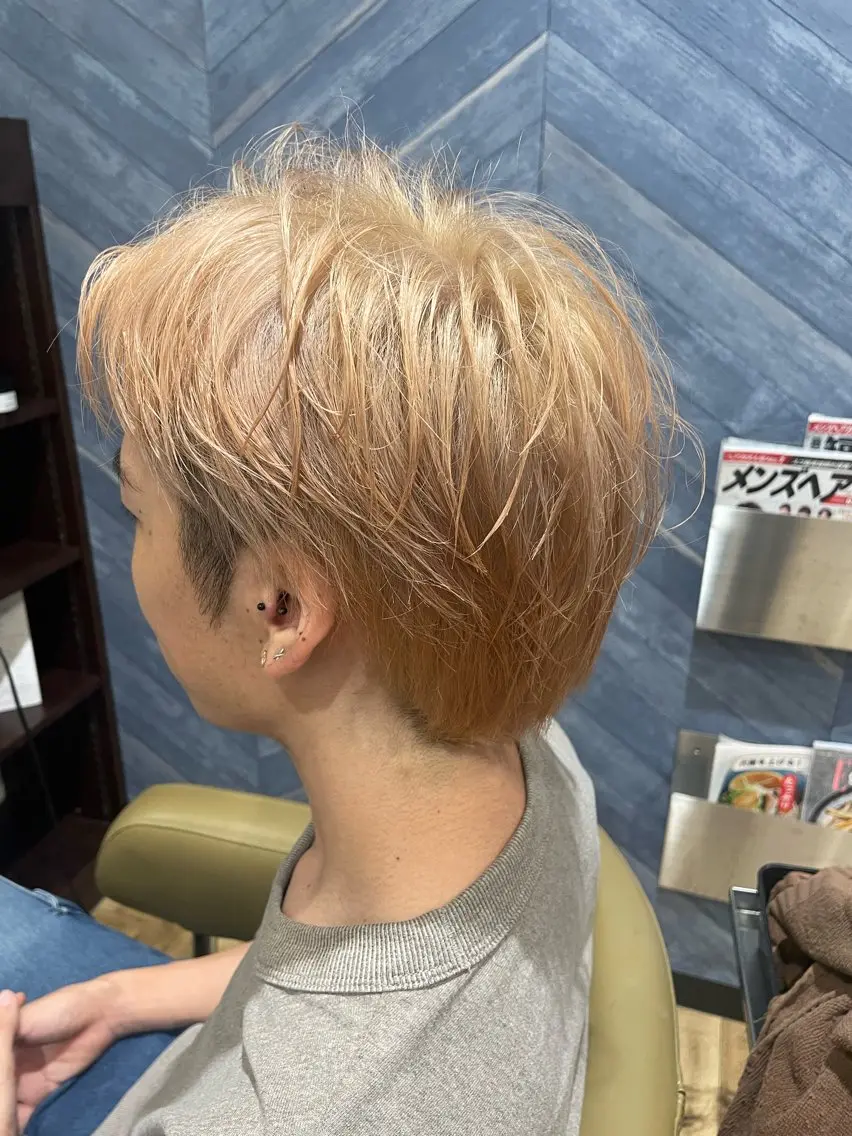 カラー #arl豊田店中村 誠也のヘアスタイル