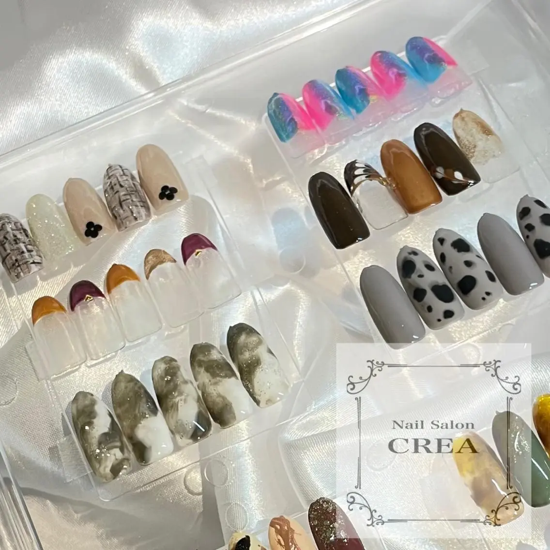 ネイル ジェルネイル NailSalon CREAのネイルデザイン