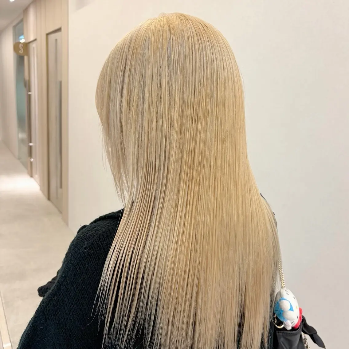 セミロング カット ヘアカラー トリートメント カット特化 /BLUET/新宿のヘアスタイル