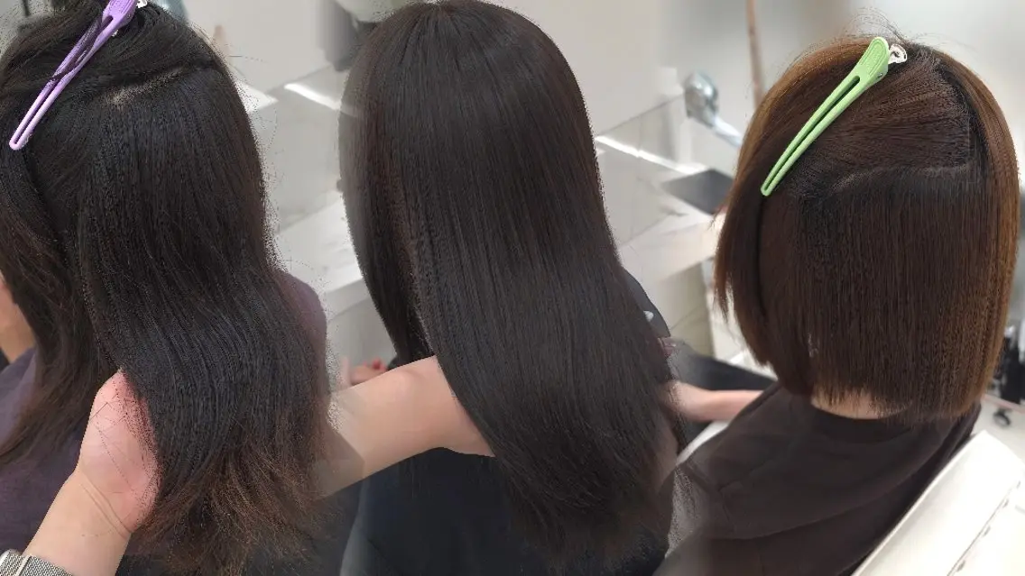 ✨️期間限定✨️髪質改善ストレートの写真