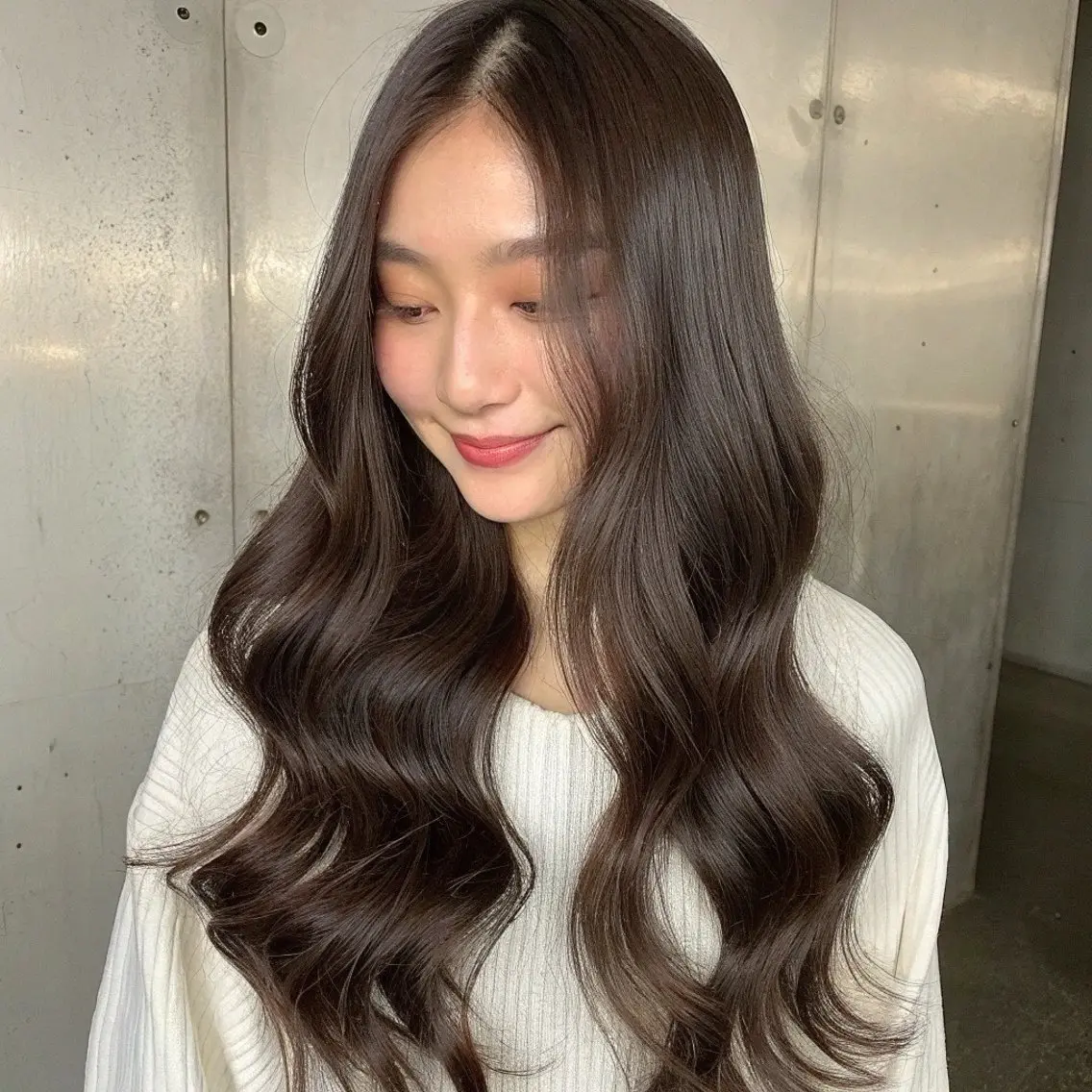 ロング 高田 郁弥のヘアスタイル