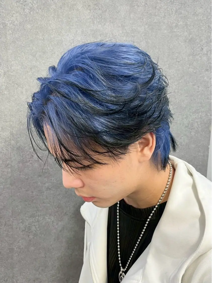 カラー メンズ デザインカラー ヘアカラー 🔥メンズ特化🔥 ／TOMOKI／渋谷のヘアスタイル