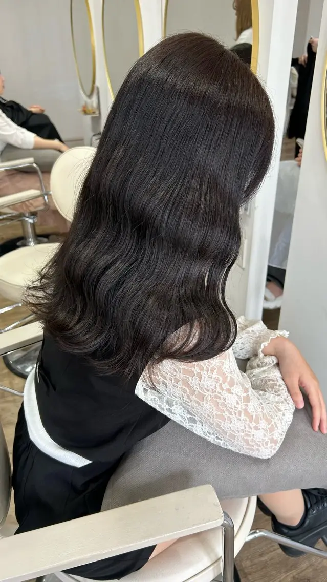 ロング カラー カット ヘアカラー nanami /ダブルカラーのヘアスタイル