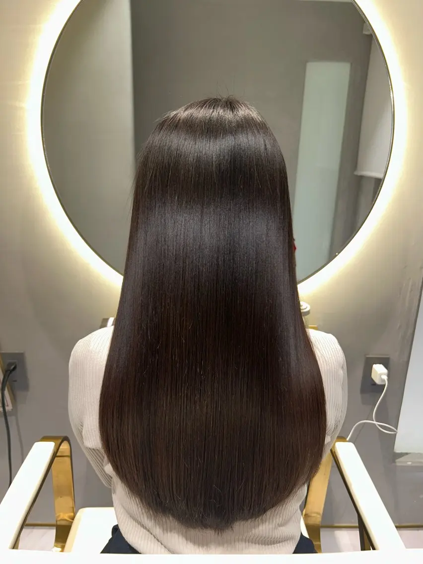 カラー ヘアカラー 山口 鈴のヘアスタイル