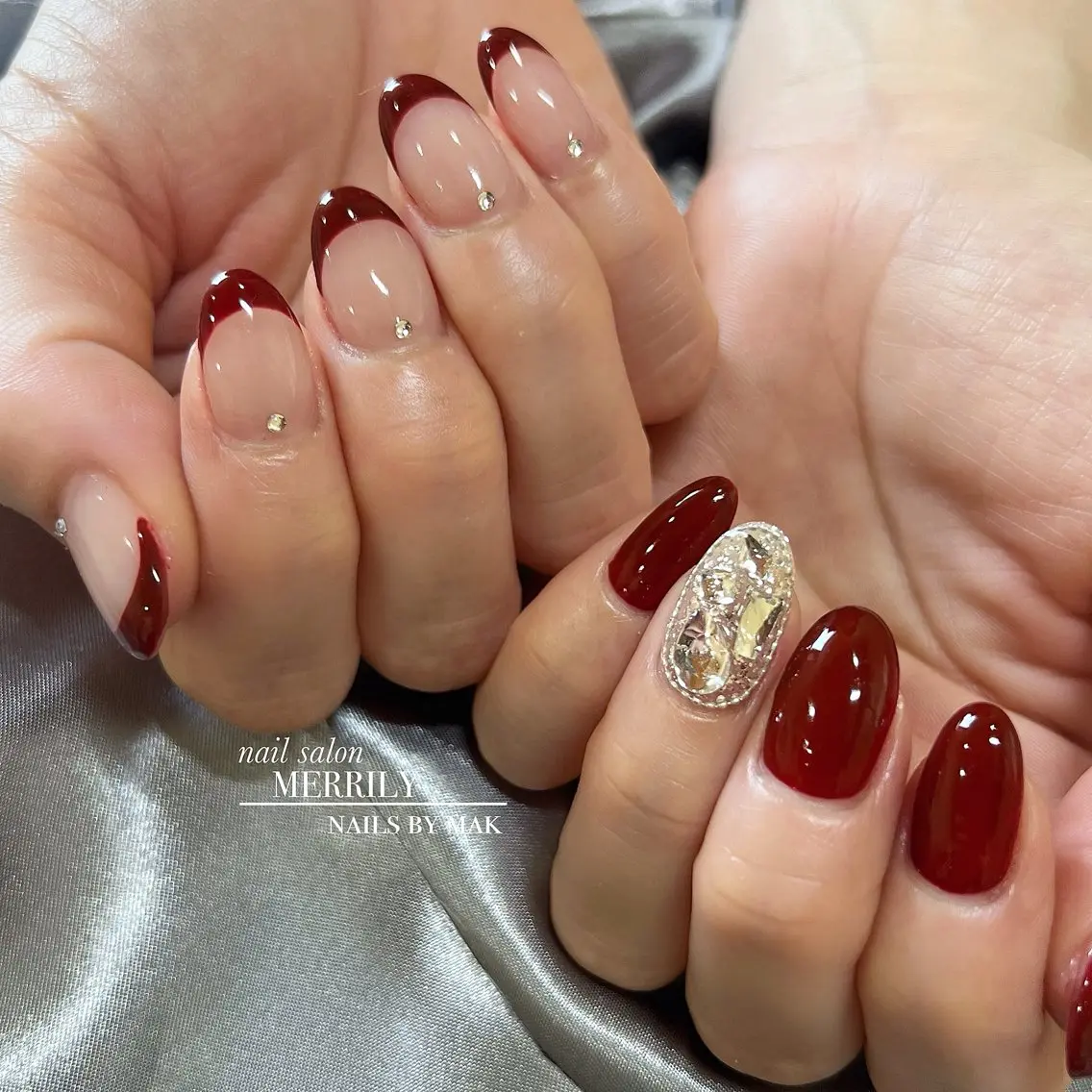 ネイル キラキラネイル ハンドネイル salon de Cheliのネイルデザイン