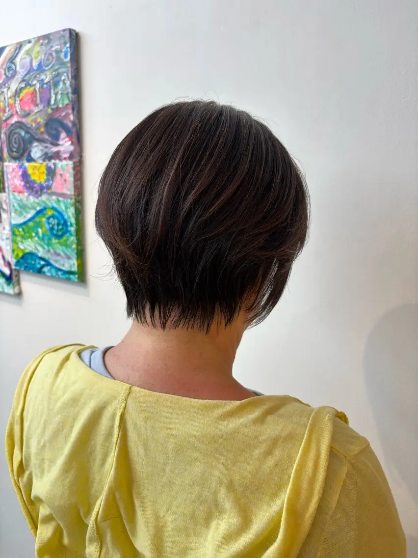 ショート カット みぞぐち じゅりのヘアスタイル
