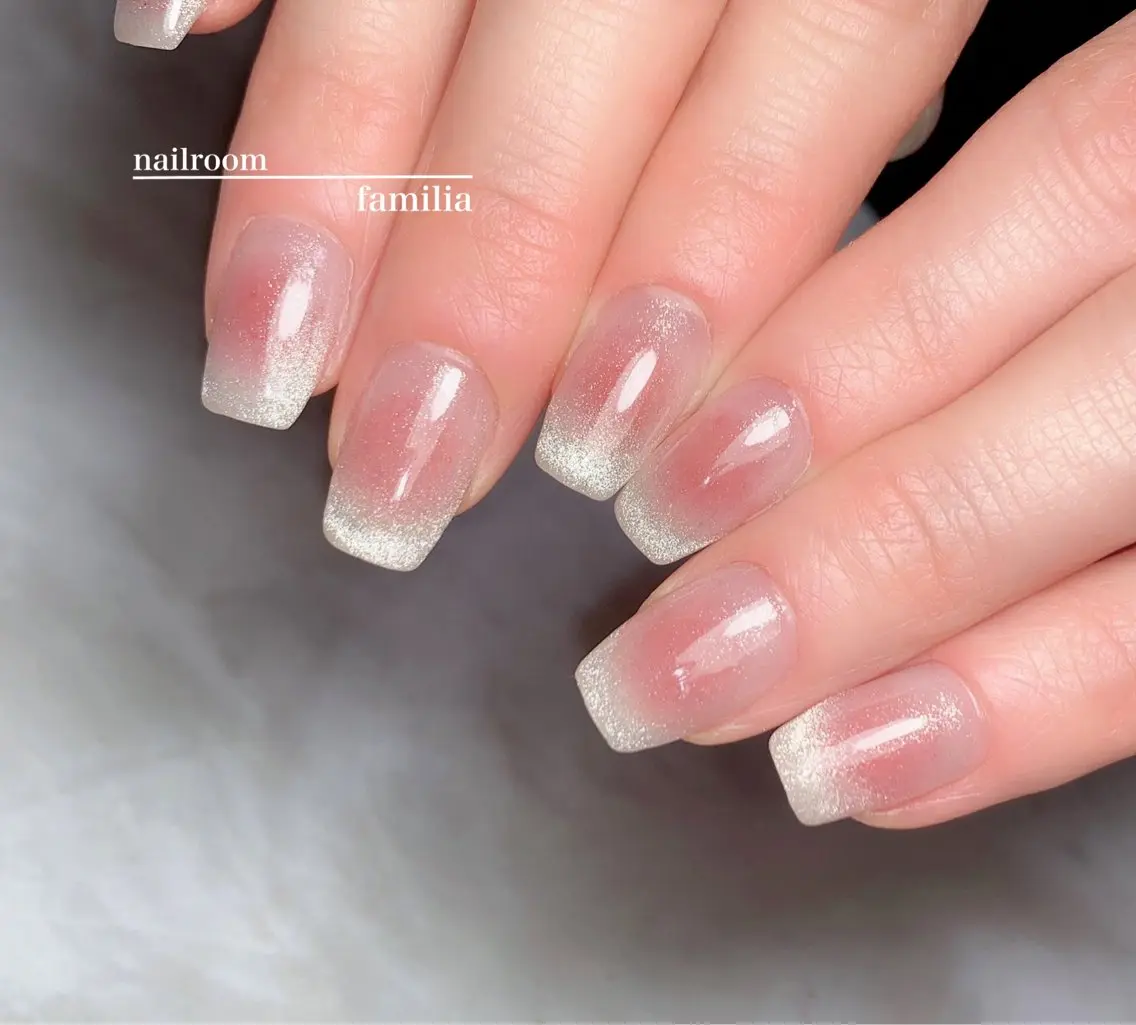 ネイル チークネイル マグネットネイル -nailroom- familiaのネイルデザイン