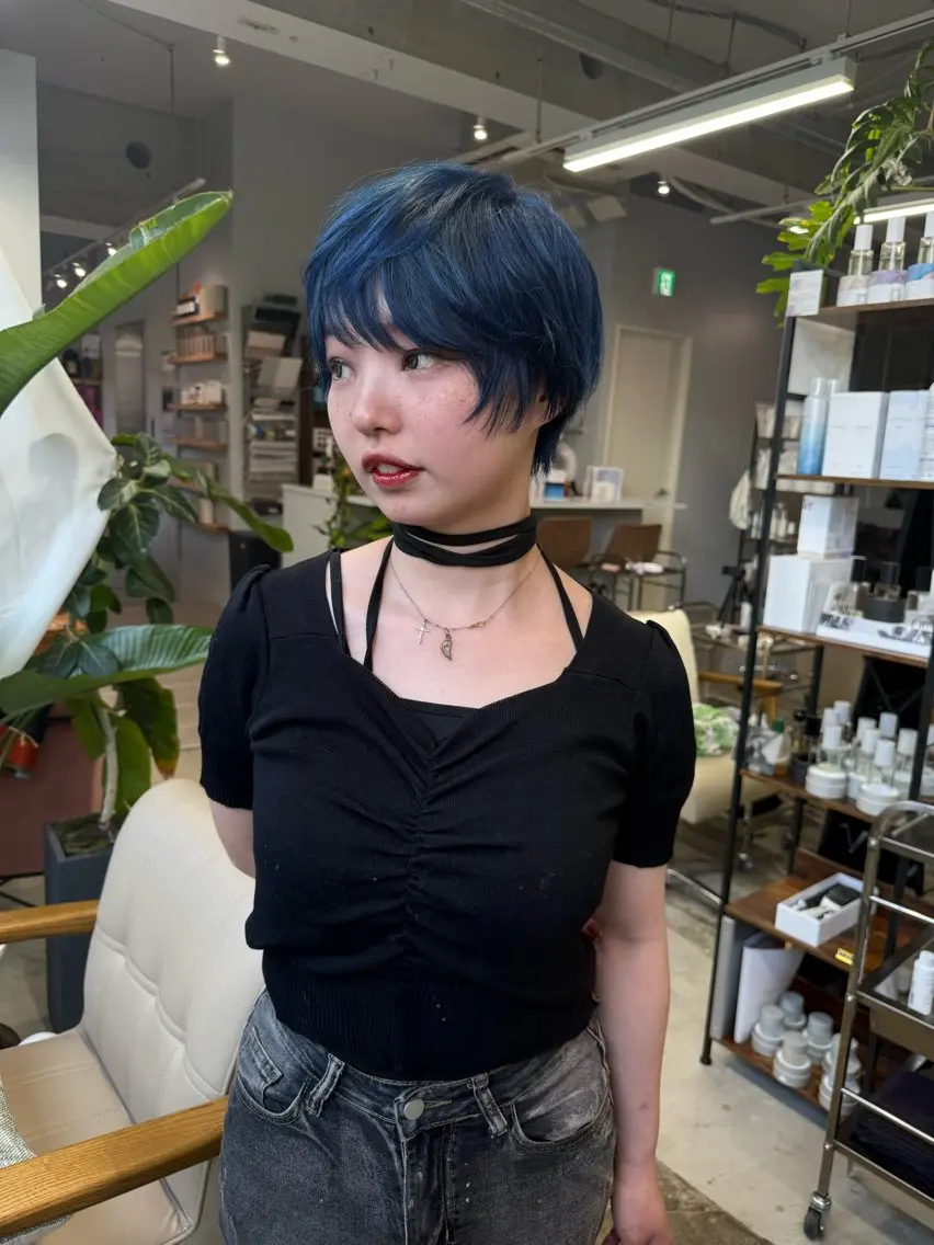 ショート ショートヘア U-fuショート 伊藤拓海のヘアスタイル