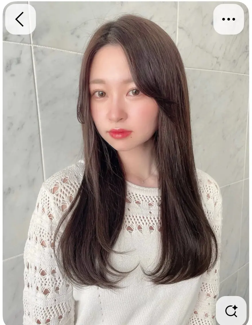 ロング 【茨木で白髪ぼかし】 テミルヘアー三好怜志のヘアスタイル