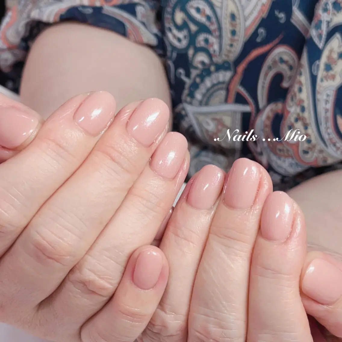 ネイル ワンカラーネイル .Nails Mio 赤羽西ネイルサロンのネイルデザイン