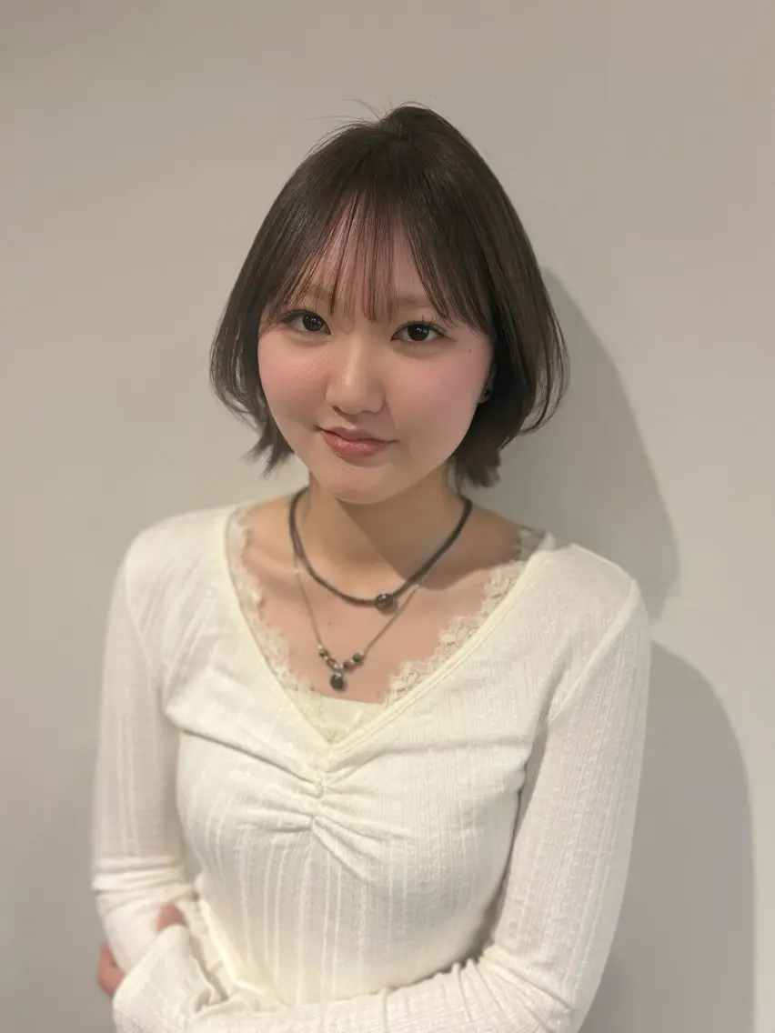 ミディアム 宮田 龍斗のヘアスタイル