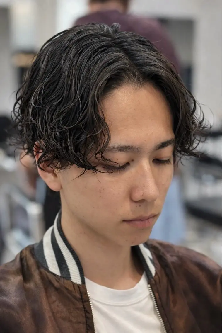 学生限定　カット➕パーマの写真