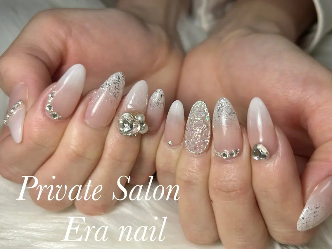 ネイル ブライダルネイル ハンドネイル Era nailのネイルデザイン