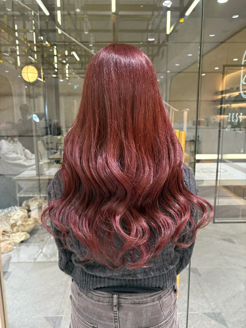 ロング カラー 🦋sana🦋 似合わせカット✁のヘアスタイル