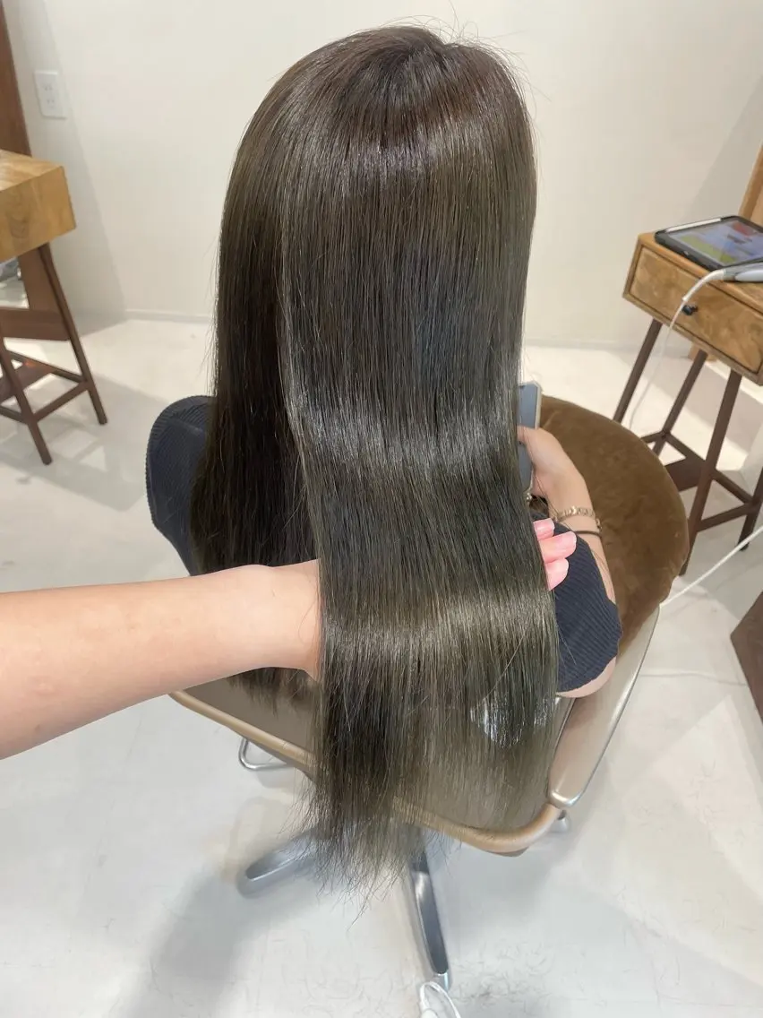 ロング カラー カット ヘアカラー トリートメント STYLE 茅ヶ崎店のヘアスタイル