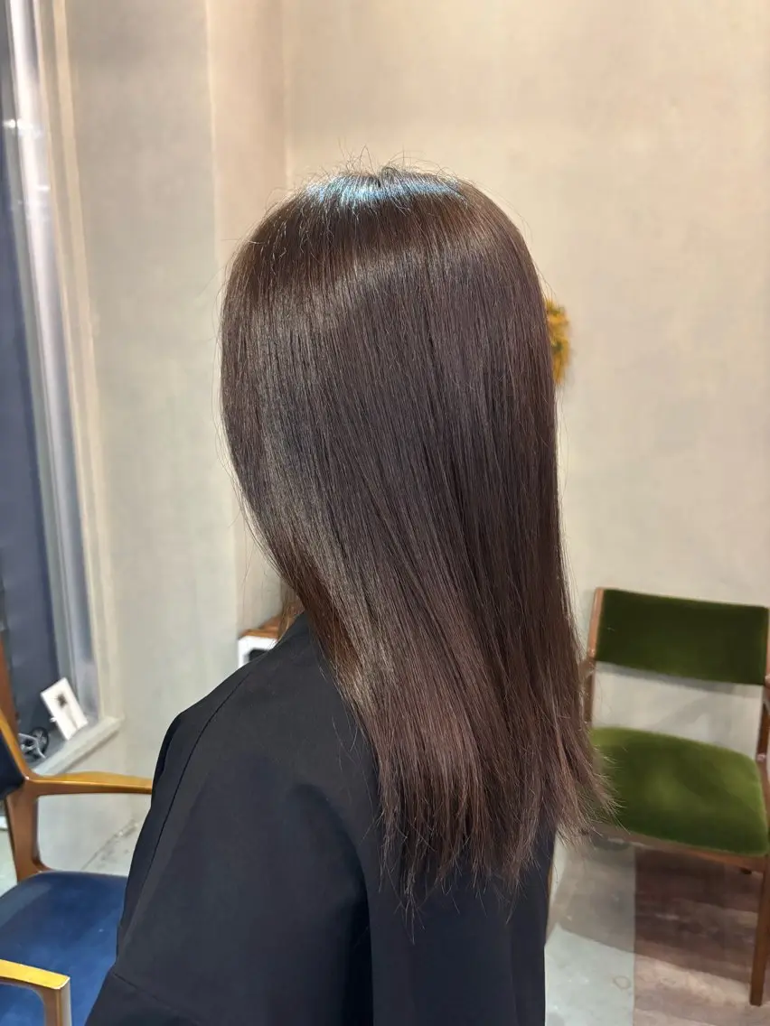 セミロング Hair ruup 平良那生のヘアスタイル