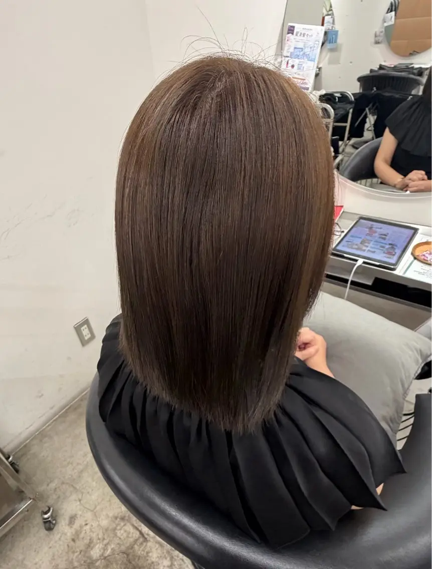 ミディアム 今村 心音のヘアスタイル