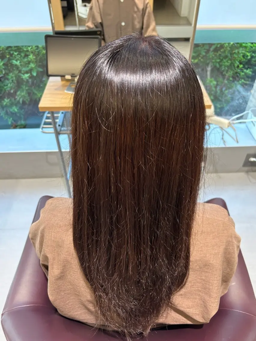 カラー ヘアカラー 中村 るねのヘアスタイル