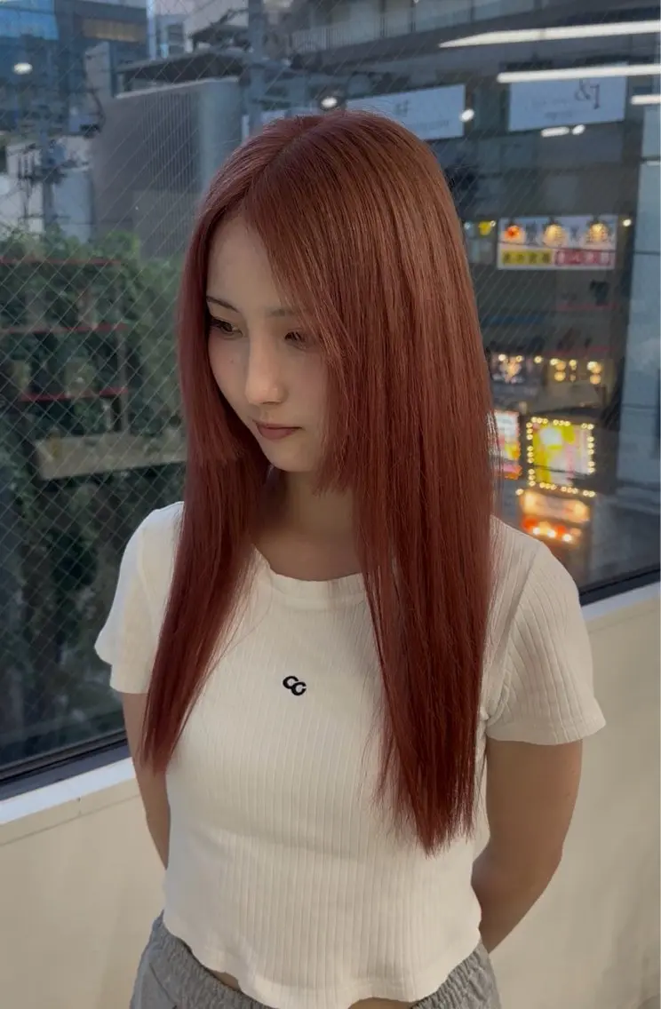 カラー ヘアカラー 大人っぽ韓国ヘア🤍 yuma🐈‍⬛のヘアスタイル