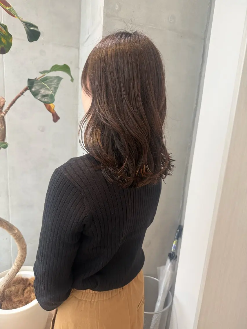 セミロング カット 🫧  Say. きうち ななみ 🫧のヘアスタイル